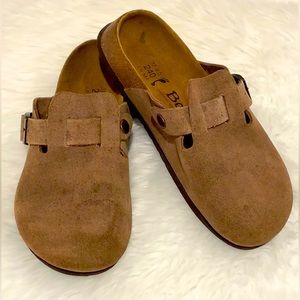 BETULA Birkenstock suede clogs shoes size 37